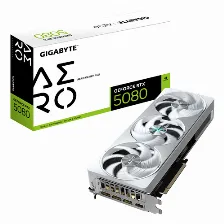 Tarjeta De Video Gigabyte Geforce Rtx 5080 Aero Oc Sff 16g, 16 Gb, 256 Bit, Gddr7, Pci Express 5.0, 30 Gbps